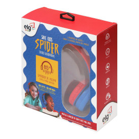 Fone de Ouvido ELG Kids Spider com Limitador de Volume - SPIDER