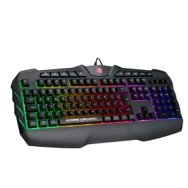 Teclado Semi Mecânico Gamer Pulse Fire Rainbow - TGHMPF