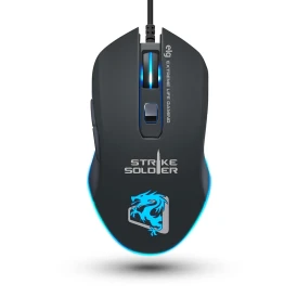 Mouse Gamer Strike Soldier 4800DPIn RGB - MGSS