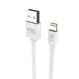 Cabo Certificado Apple Lightning Para Recarga / Sincronização - 1,25 Metro - Branco - EC810