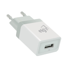 Carregador de Parede Universal 1 Saída USB 1A Bivolt - WC1A